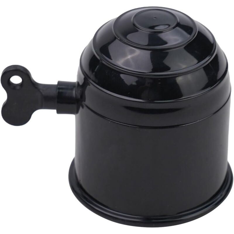 Anhängerkupplungskappe fürs Auto, 50 mm, zuverlässiger Schutz für Ihre Anhängerkupplung (schwarz)