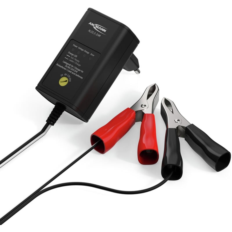 ANSMANN KFZ-Ladegerät für 2v/6V/12V Autobatterie