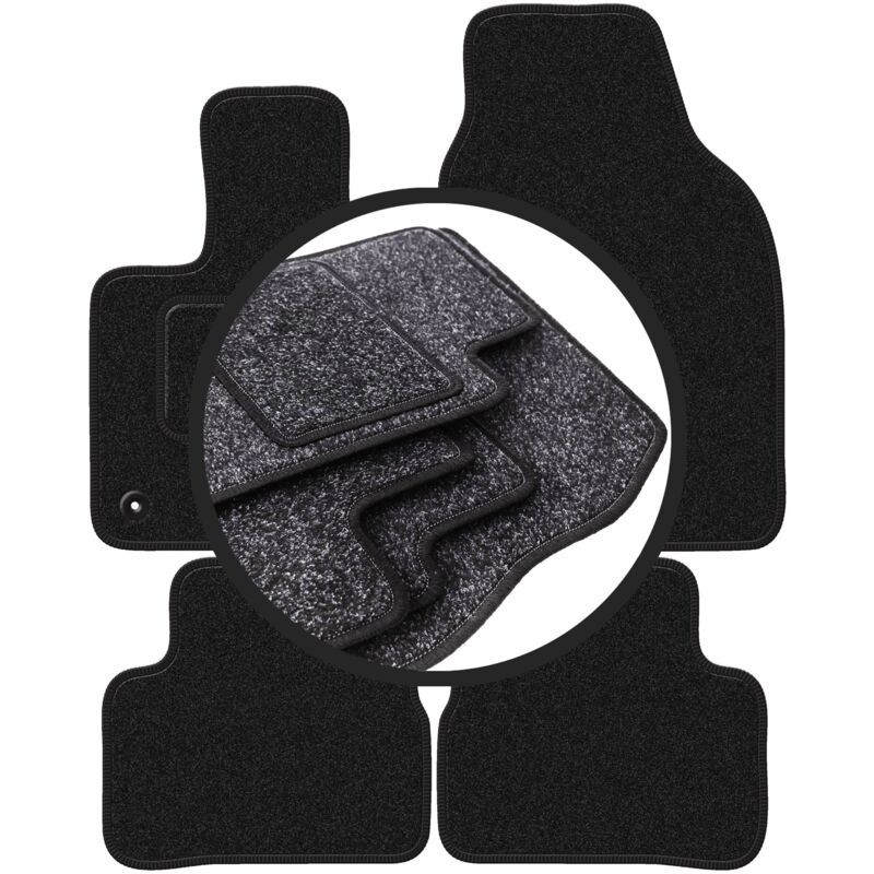 ANTHRA Autofußmatten für: Fiat E-500 / 500 Electric Fließheck (2020-)