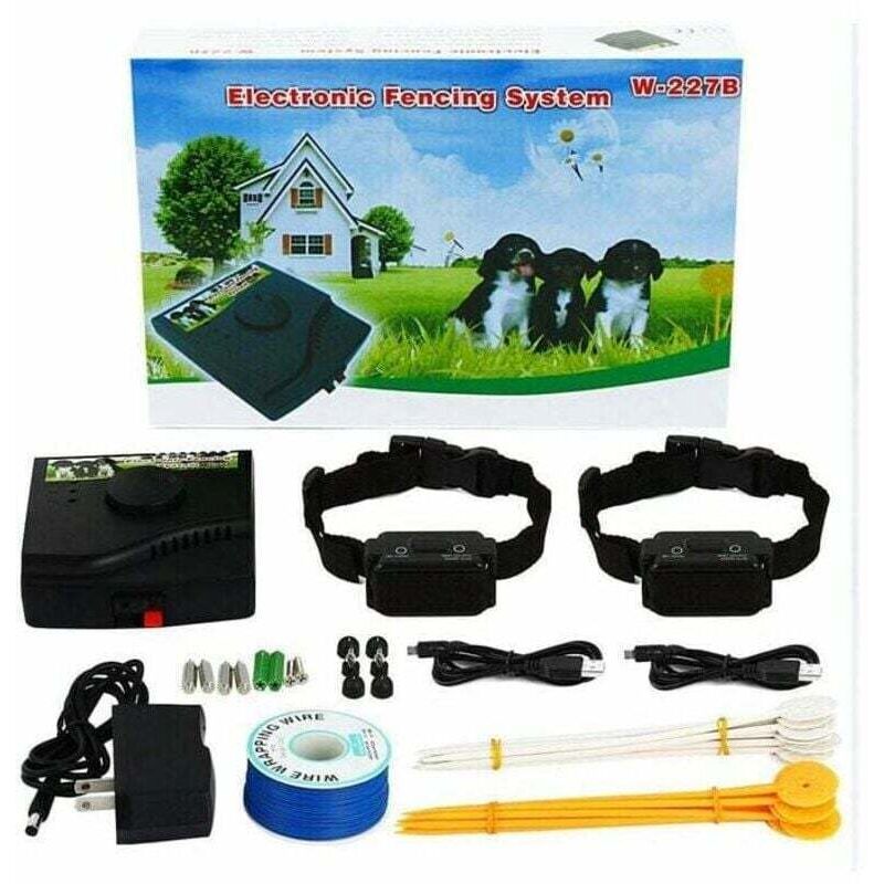 Tonchean - Anti-Ausbruch-Halsband für Elektrozaun für Hunde mit Halsband