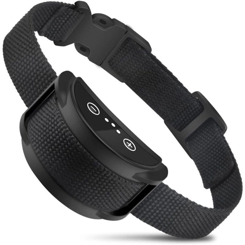 Ymyny - Anti-Bell-Halsband für Hunde, Anti-Flucht-Halsband mit Kapsel, wiederaufladbares Halsband, automatisches Trainingshalsband, 5-stufige