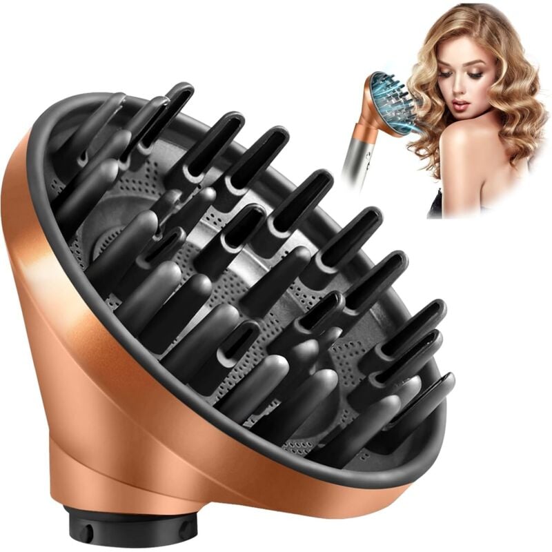 Anwendbare verbesserte Diffusordüse für Dyson Airwrap Haartrockner-Diffusor-Aufsatzzubehör 973365-01