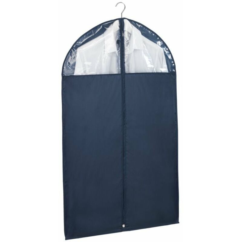 Kleider Sack Hülle Schutz Säcke Aufbewahrung Business Anzug 100x60 cm - blau - Wenko