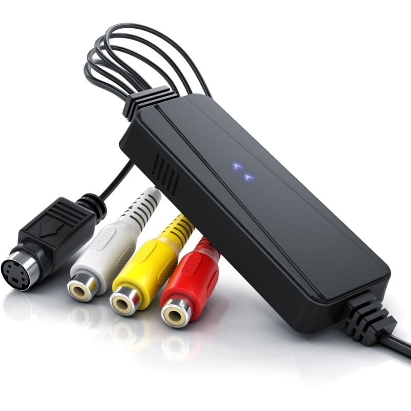 Usb High Speed Videograbber - Audio Video Konverter - pal ntsc - Filme und Videos digitalisieren - Grabber - Umwandler - Software PotPlayer - Aplic