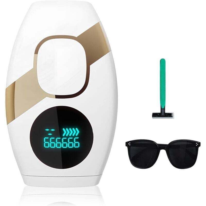 Appareil d'épilation à la lumière pulsée intense (IPL), un appareil d'épilation laser permanent utilisant la technologie IPL, doté de 5 niveaux