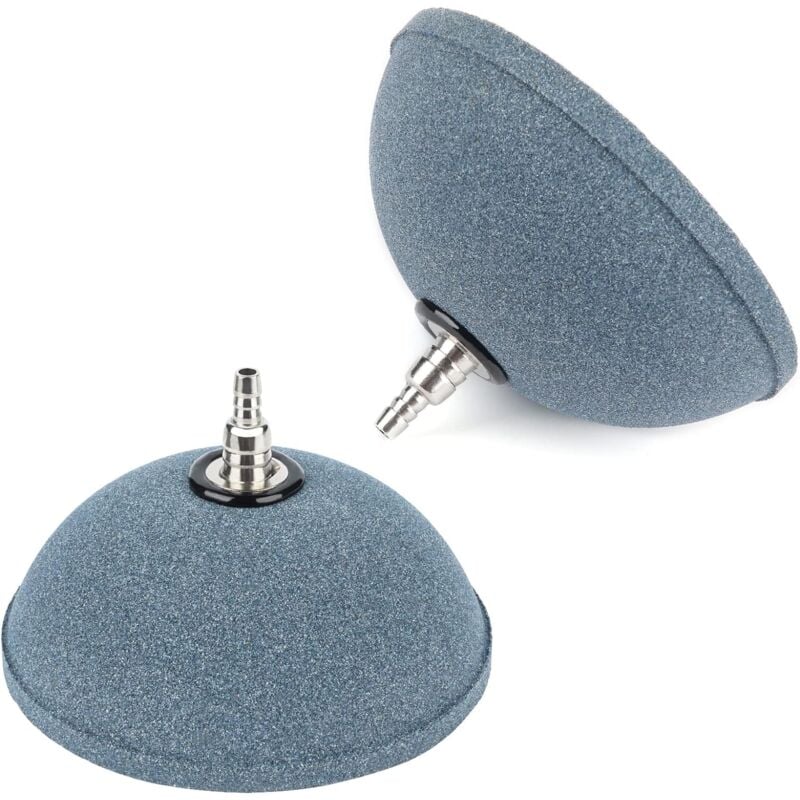 Aquarium 10 cm Brot-Luftstein-Blasendiffusor-Entriegelungswerkzeug für Luftpumpen, Aquarien, Eimer, Teiche und Stauseen DWC-2 Pack