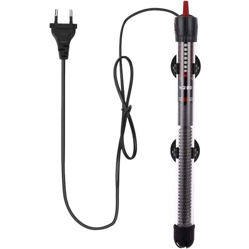 Odipie - Aquarium-Heizung, 300 w, 375 l, Aquarium-Heizung, verstellbarer Thermostat, Aquarium-Heizung, Aquarium-Heizung mit Saugnäpfen, für Aquarien