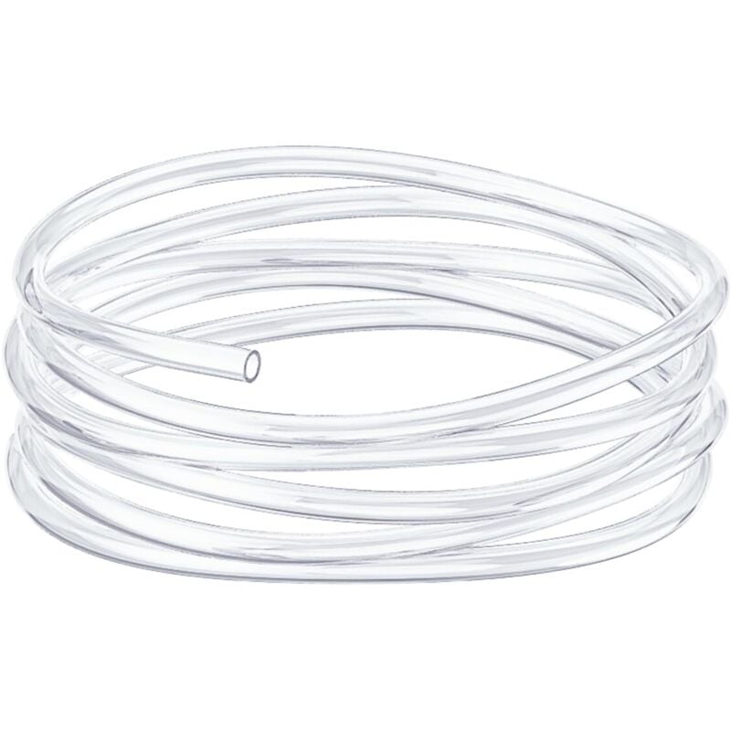 Aquarium-Luftschlauch, 2 m, Standard 4/6 mm, Luftpumpenschlauch, Aquarium, reiner PVC-Flexschlauch, reiner PVC-Schlauch für Aquarium, Garten,
