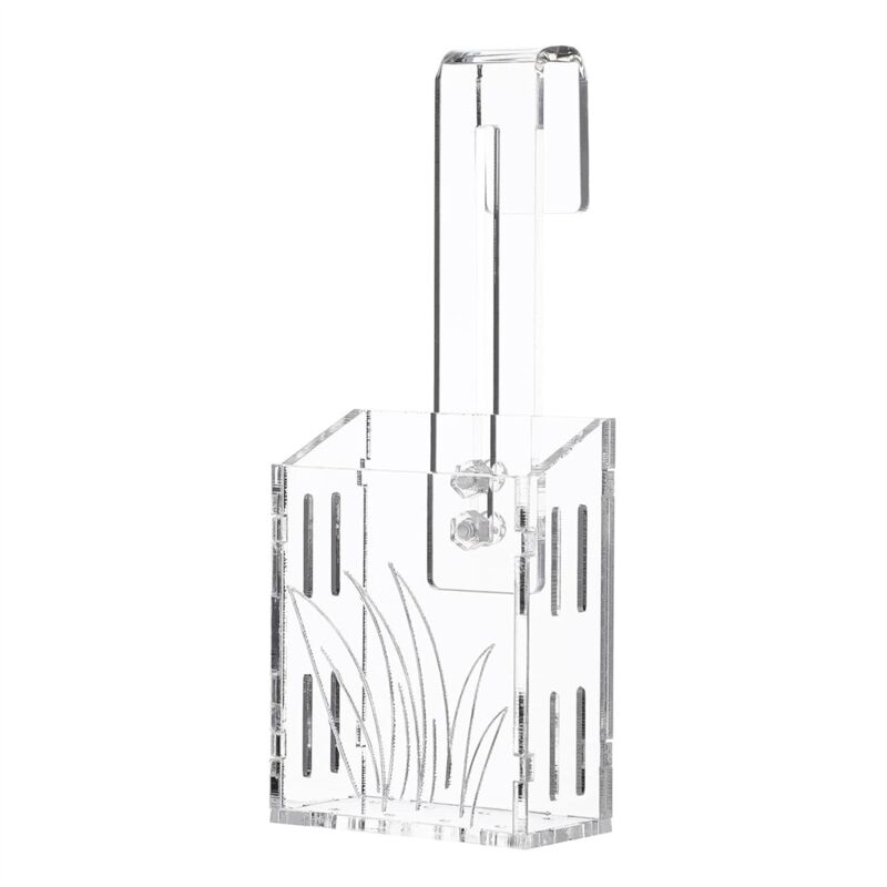 Tlily - Aquarium-Pflanzgefäß - HäNgender Aquarium-Pflanzenhalter, Acryl-Wasserpflanzenbecher, Aquarium-PflanztöPfe a