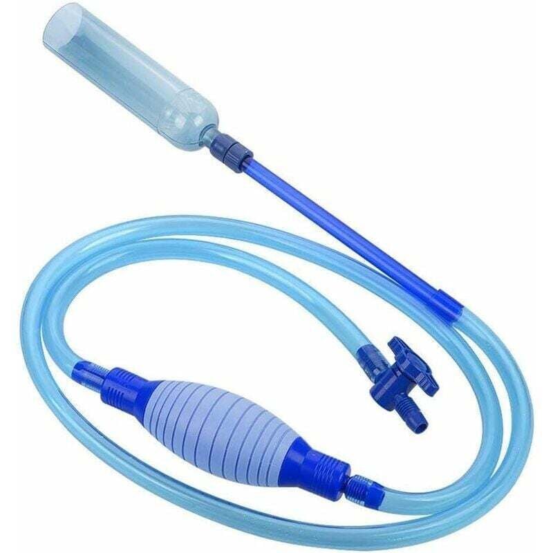 Aquarium Reiniger Siphon Aquarium Reiniger, Aquarium Wasserpumpe Siphon Mulg Glocke Angeln Tank Reiniger Bodenreiniger Mumu