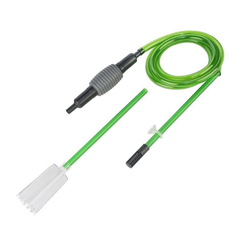 Aquarium-Wasserwechsler, Aquarium-Kies-Reinigungsset mit Siphon zum Wasserwechsel und Reinigen von Sand
