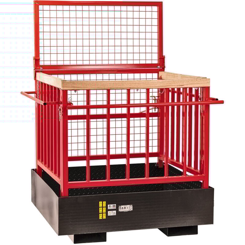 Dema - Arbeitsbühne Hebebühne Hubbühne Hubarbeitsbühne für Stapler Gabelstapler 300 kg