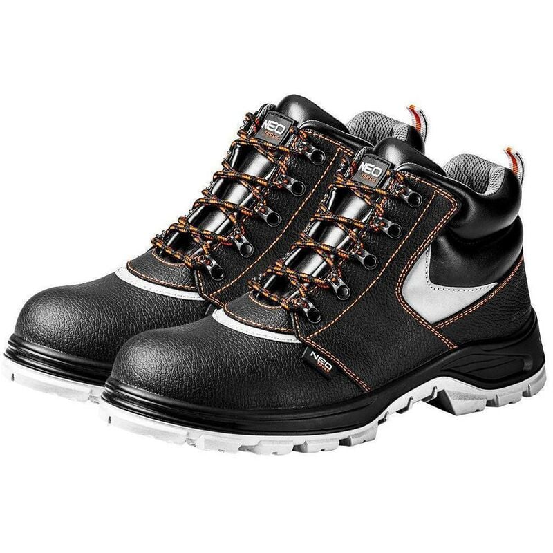 Arbeitsschuhe S1P SRA knöchelhoch mit heller Sohle 47