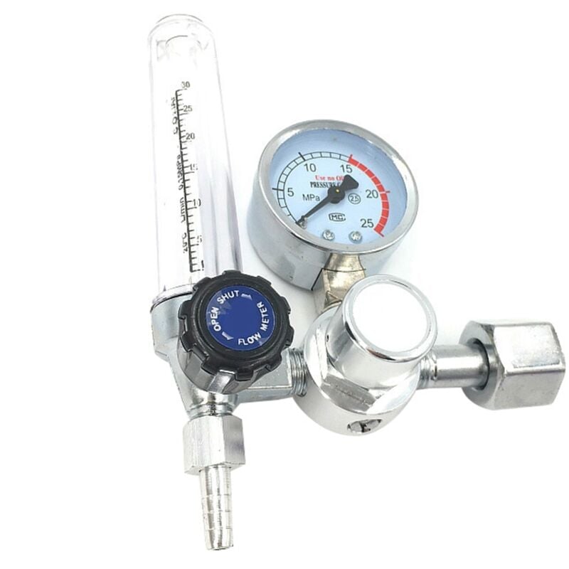 Argon Durchflussmesser Regler Mig Tig 0-25 MPa, Standardmessgerät, Schweißgerät, Druckminderer