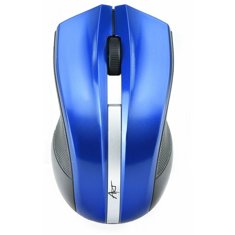 Art Kabellose Maus Wireless Schnurlose Optische 3 Tasten Maus usb kompatibel mit Laptop, Notebook, pc, Computer in Blau