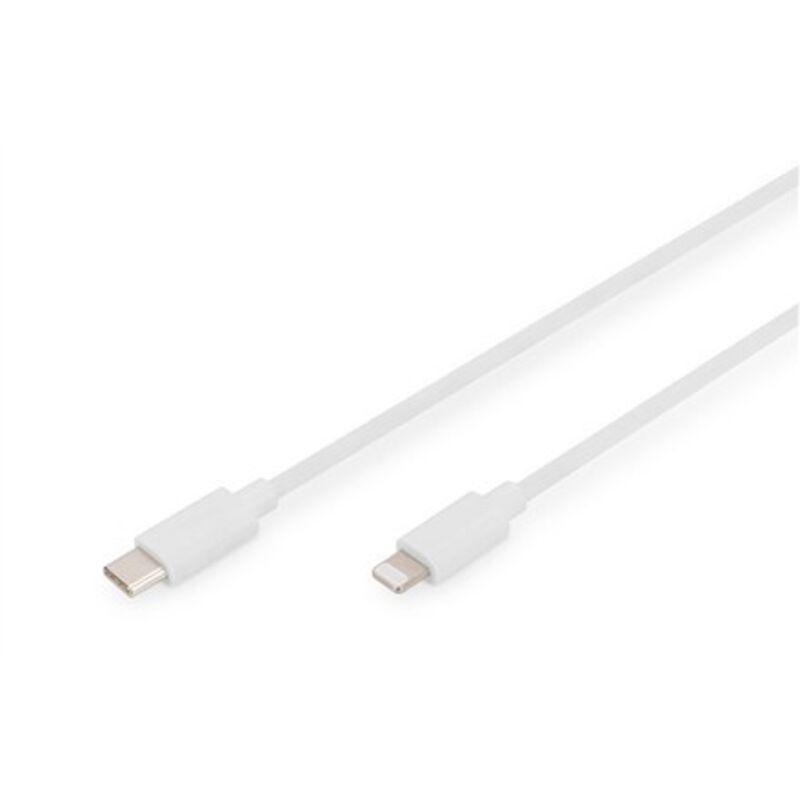 Digitus Herren Apple-Blitz Herren Weiß 24-poliger USB-C 2 m