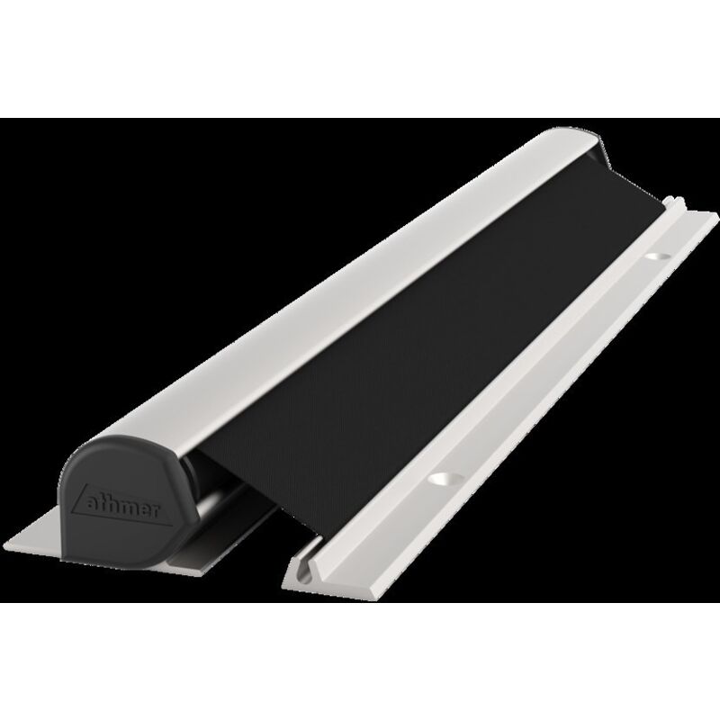 Athmer - Fingersch.Rollo NR-25 L.1925mm bg silberf.Rollo schwarz - 5-101-1925-2109