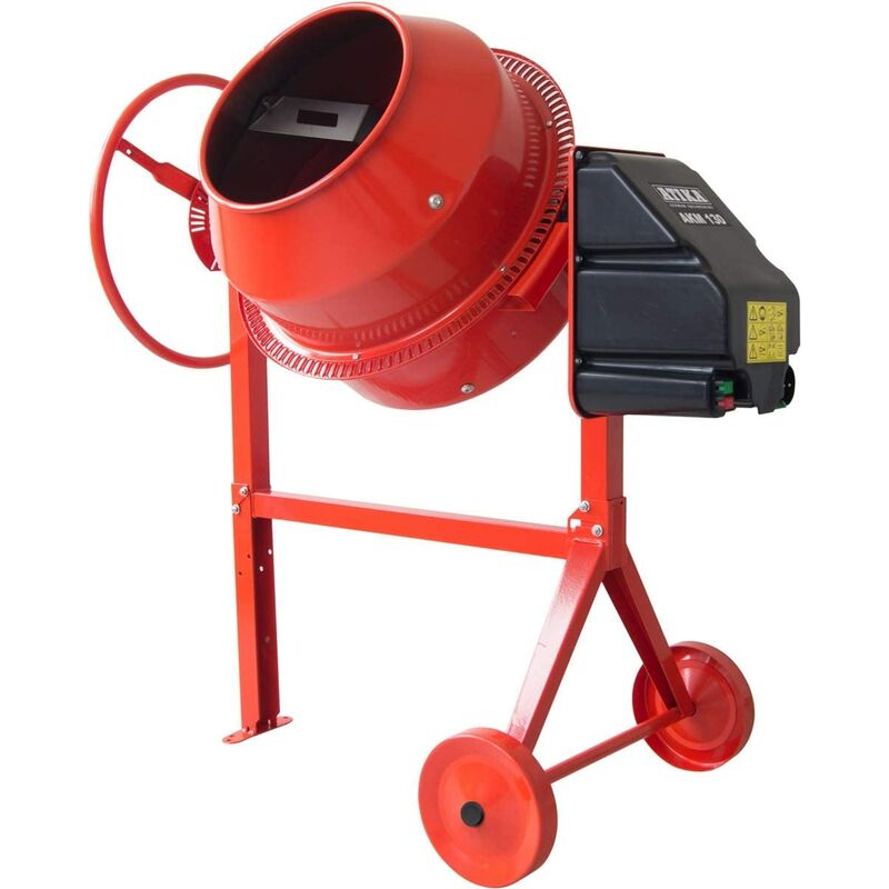 Atika - akm 130 Betonmischer Mörtelmischer Zementmischer 230V 700W