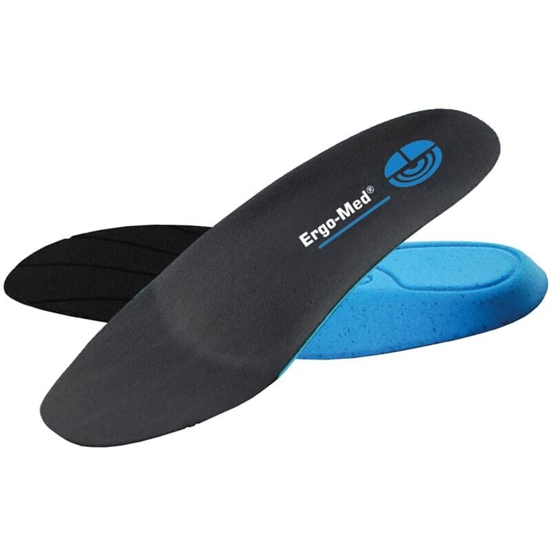 Einlegesohlen ergo-med blue medium Gr. 36-49 für Schuhe und Arbeitsschuhe, Größe: 49 - Atlas