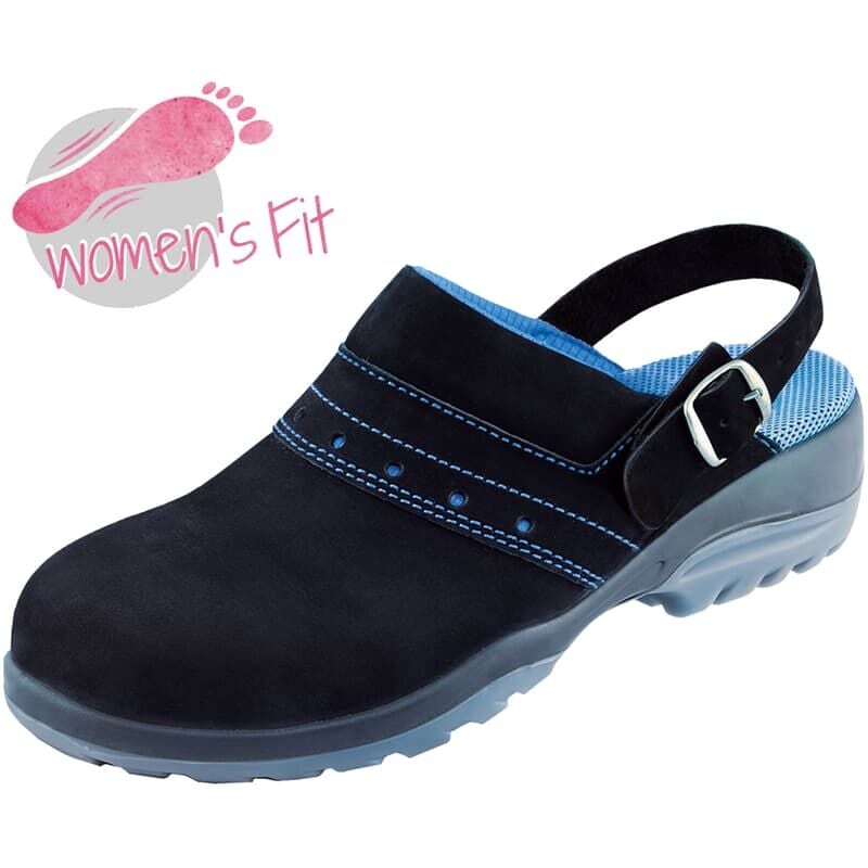 Atlas Sicherheitsschuhe GX 390 black ESD SB Damen Arbeitsschuhe Damen-Clogs, Größe: 41