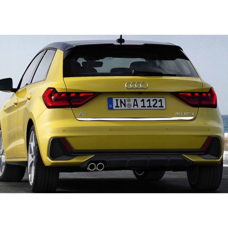 Audi A1 Sportback 18+ Chromzierleiste Klappe Tuning 4