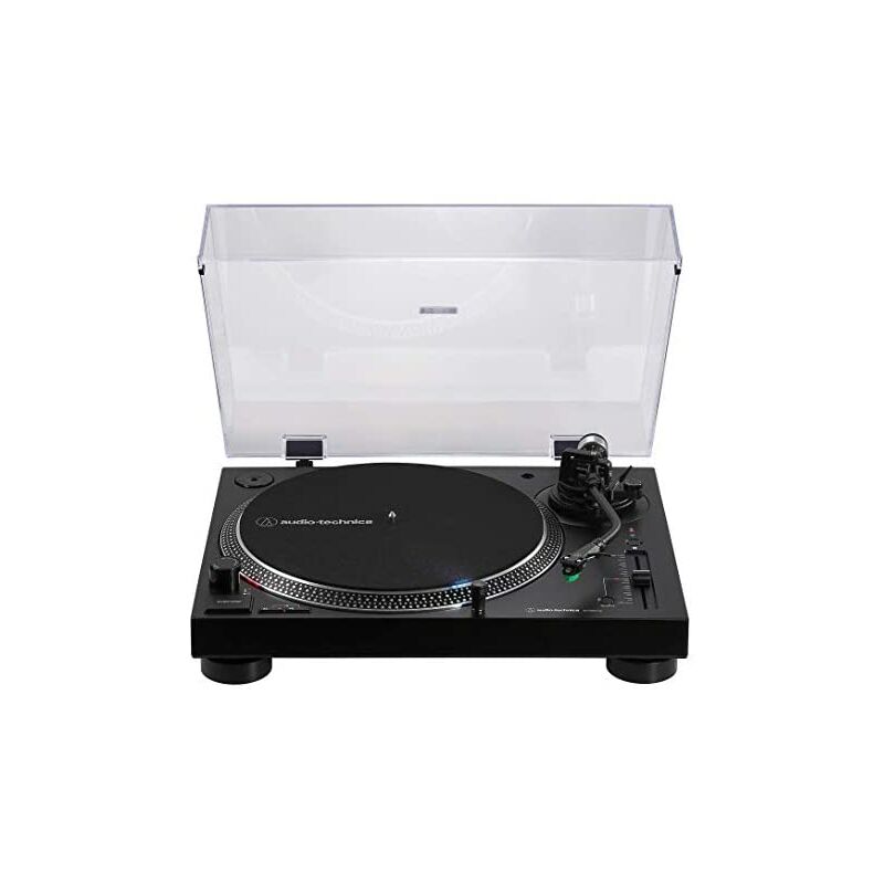 Caliber Audio Technology - Audio-Technica AT-LP120xBTUSB Direktantriebs-Plattenspieler, (Bluetooth & usb), Schwarz