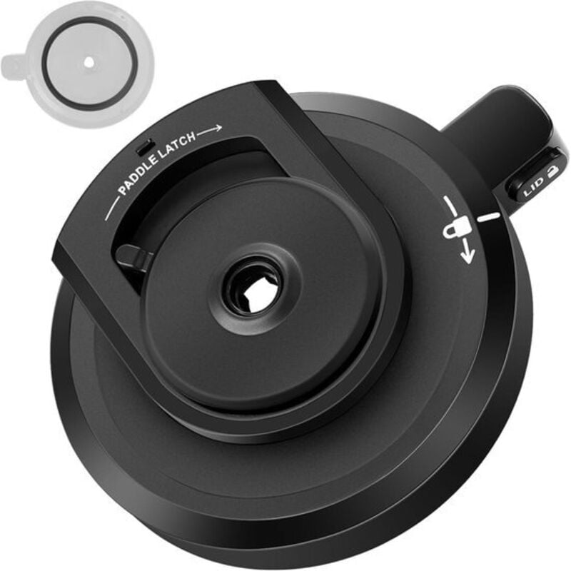 Außendeckel kompatibel mit der Ninja Creami Eismaschine (Ninja NC500/NC501 Serie) – wiederverwendbarer Ersatzdeckel – ohne Rührarm