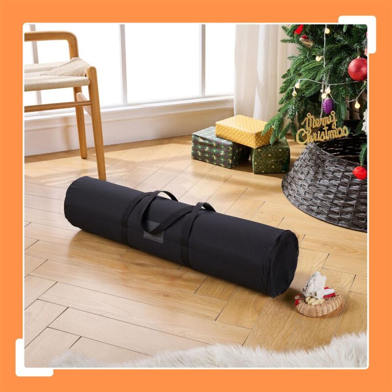 Aufbewahrungsbeutel für Geschenkpapier, 2er-Set mit Griffen