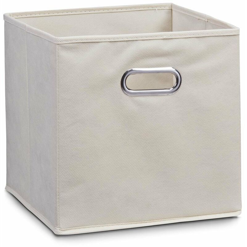 Aufbewahrungskorb, Organizer, grau, 32 x 32 x 32 cm Zeller