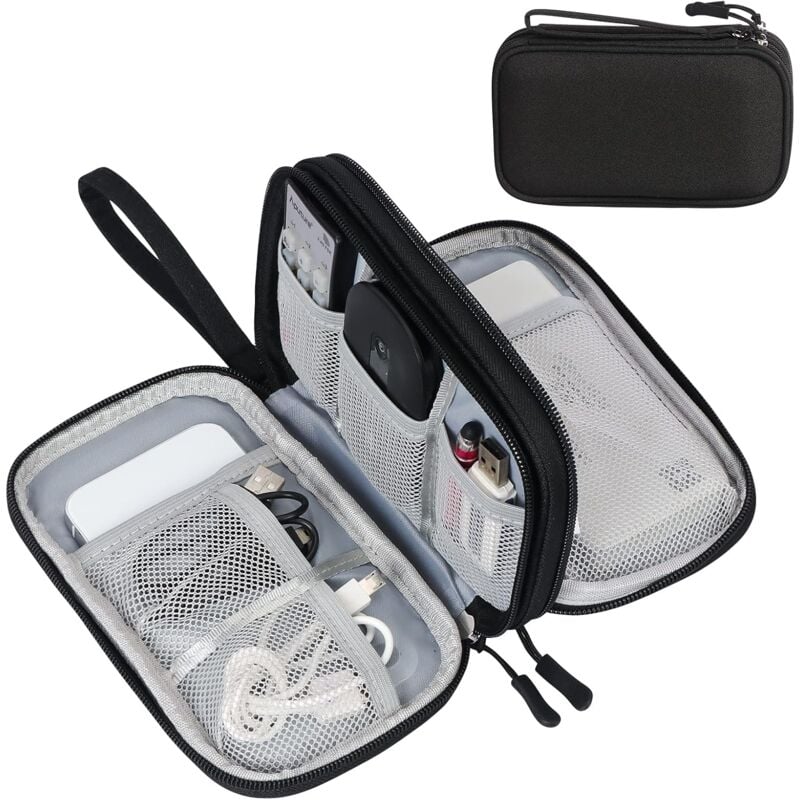 Aufbewahrungstasche für Elektronik, Reisekabel-Organizer-Tasche, tragbare wasserdichte Tasche für elektronisches Zubehör