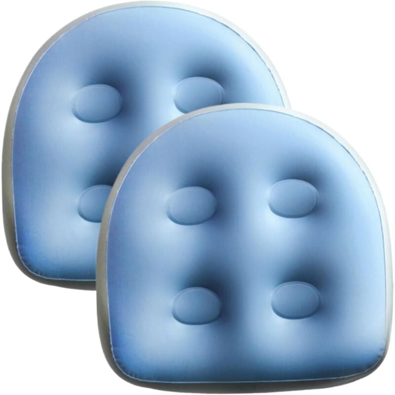 Aufblasbarer Spa-Sitz Aufblasbarer Spa-Sitz Spa-Sitzerhöhung Spa-Sitze für aufblasbares Spa 2 Stück Aufblasbarer Sitzerhöhung 41 x 42 x 15 cm