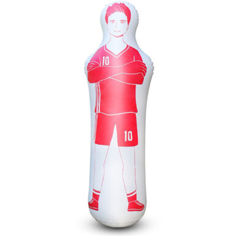 Aufblasbares Fußball-Dummy-Modell, verdicktes, umweltfreundliches PC-Material, sturzsicher, Ganzkörper-Boxsack, multifunktionale aufblasbare Wand (2