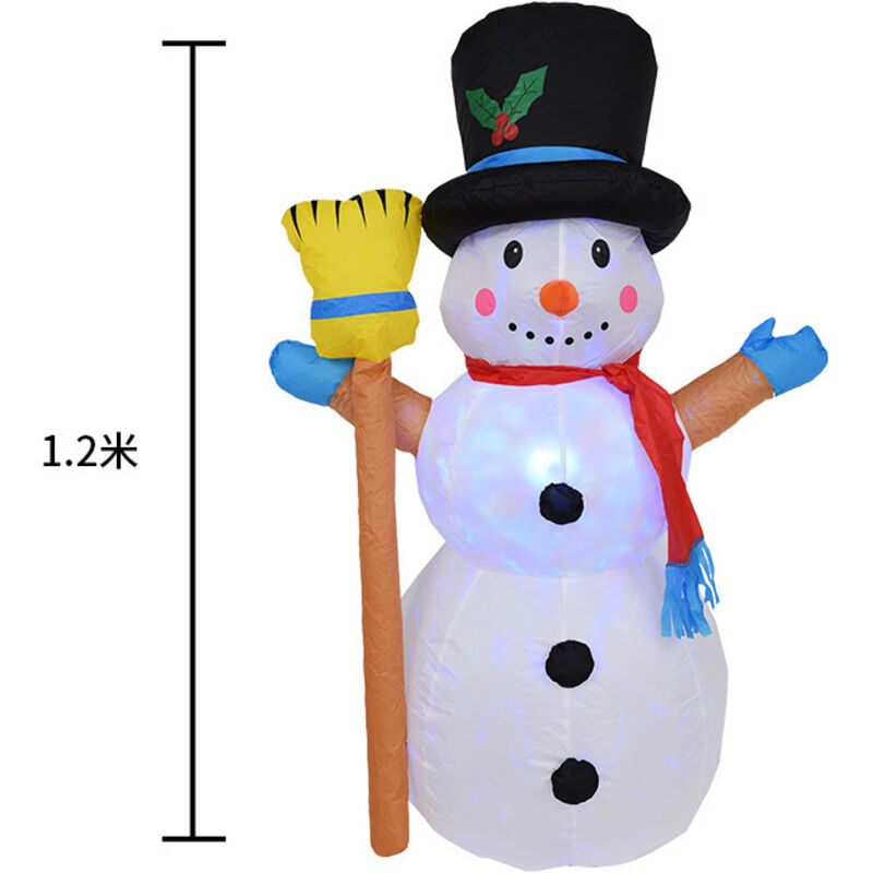 Aufblasbares Weihnachtsmodell, Weihnachtsdekoration, Weihnachtsparty-Requisiten, aufblasbarer Schneemann, aufblasbares Modell, Schneemann-Dekoration,