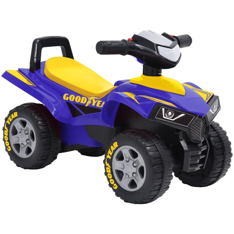 Aufsitz-Quad für Kinder Good Year Blau Vidaxl