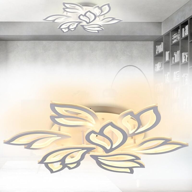 180W Led Deckenlampe Dimmbar Deckenleuchte mit Fernbedienung, Led Lampen Verstellbares Licht Deckenleuchten Für Wohnzimmer Schlafzimmer Badezimmer