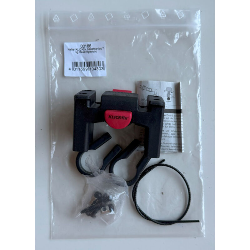 Aumüller - Ersatzteil: Halter KLICKfix für gerade Lenker, 11/999/, 11/888/