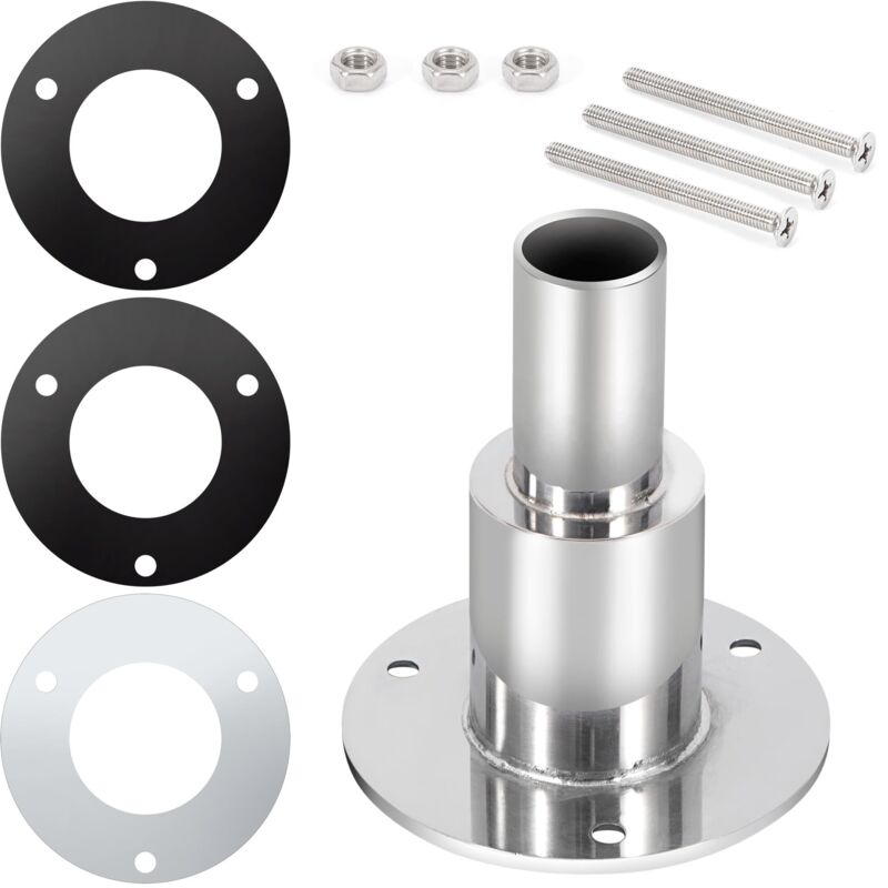 Auspuffanschluss für Dieselheizung, 24 mm, Edelstahl 316, Durchgangsrohrauspuff für Diesel-Standheizung, Boot, Auto, LKW, gerader Kopf