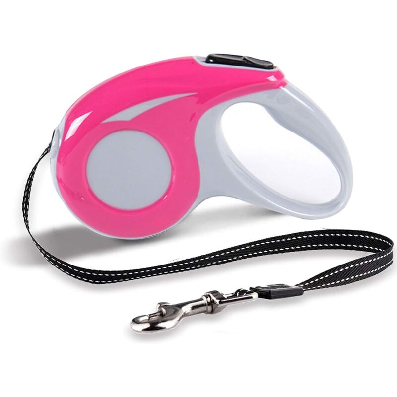 Memkey - Ausziehbare Hundeleinen, 5 m ausziehbare Hundeleine, Flexi ausziehbare Hundeleine, geeignet für kleine und mittelgroße Katzen und Hunde,