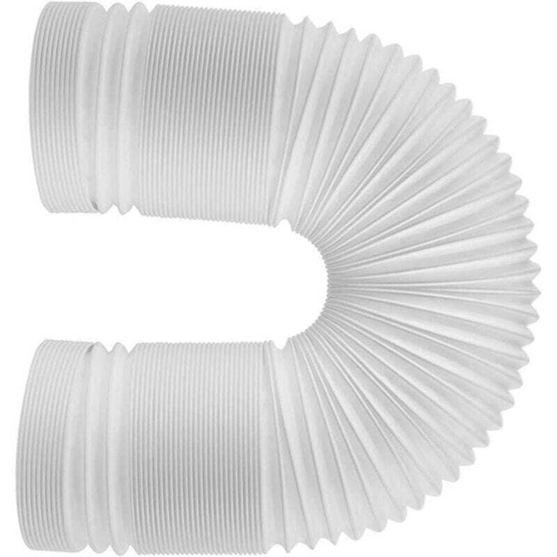 Ausziehbarer Abluftschlauch für mobile Klimageräte, flexibler Schlauch, XU, einfach zu installieren und mit den meisten mobilen Klimageräten