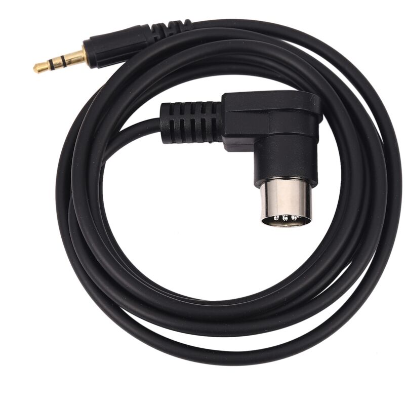Auto 3,5 mm AUX-Eingang Adapter Audio Kabel Jack AUX 8-polig M-BUS CD-Wechsler Kabel fuer Alpine Gold Plug