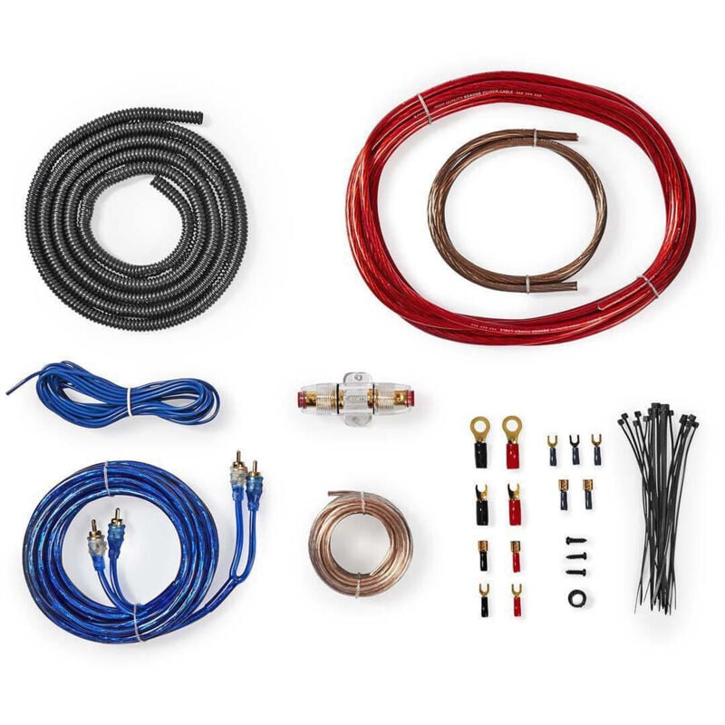 Auto audio stecker kit 800 w vergoldet blister