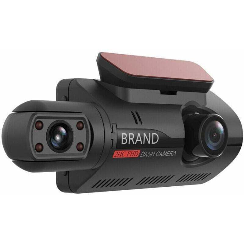 Auto Dashcam Front- und Rückkamera, Full HD, 140° Weitwinkel, Front + Innenraum, 1Stk.,