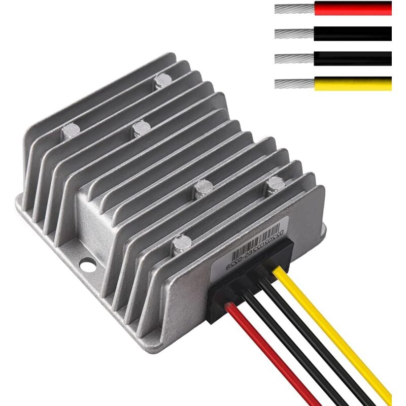 Lablanc - Auto dc 12V auf 24V Step Up Converter Regler 10A 240W Wasserdichter Netzteil Spannungswandler Akzeptieren DC9-20V Eingänge