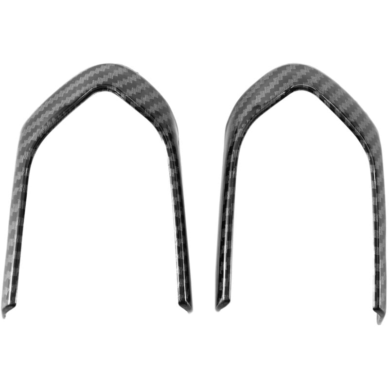 Tlily - Auto Lenkrad Dekoration Rahmen Zubehör Abdeckung Trim Carbon Fiber Stil für bmw F20 F22 F21 F30 F32 X5 F15 X6 F16 M-Sport abs