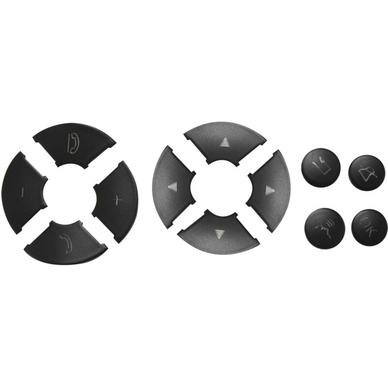 Tlily - Auto Lenkrad Knopfschalter Verkleidungsaufkleber für Mercedes Benz ces Klasse W204 W212 W221 glk X204 C200 C250