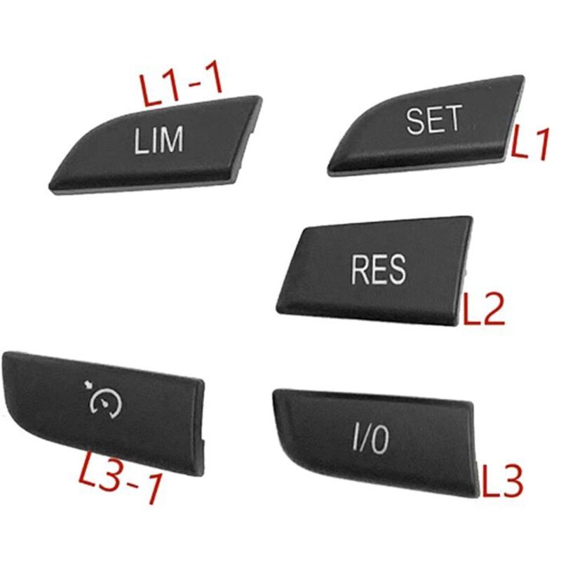 Auto-Lenkrad-Tastenabdeckung 61319262706 für 5 7er F10 F11 F01 F02 Auto-Multifunktions-LIM-Taste