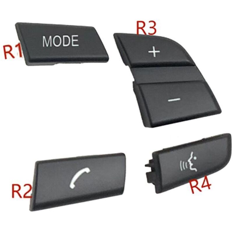 Auto-Lenkrad-Tastenabdeckung Rechts 61319262706 für 5 7 Series F10 F11 F01 F02 Auto-Multifunktionsmodus-Taste