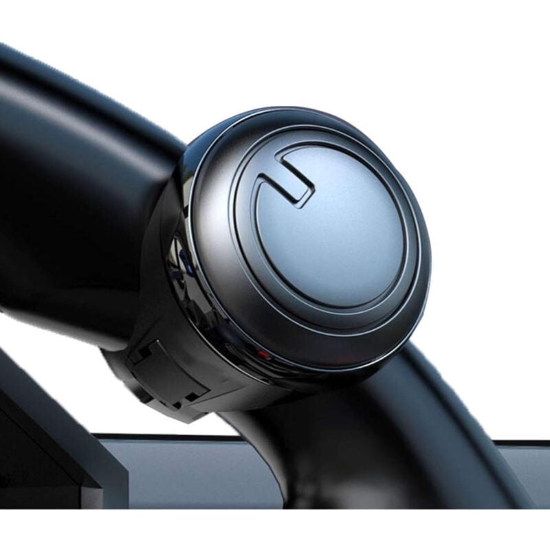 Ersandy - Auto-Lenkradknopf-Griffknopf, Lenkrad-Booster-Kugel, universell mit jedem Lenkrad-Booster, Lenkrad-SUV, Traktoren, Autos, Booten