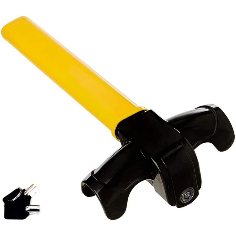 Auto Lenkradschloss Diebstahlsicherung, Lenkradschloss T-Bar Lenkradschloss für Auto Universal Lenkrad