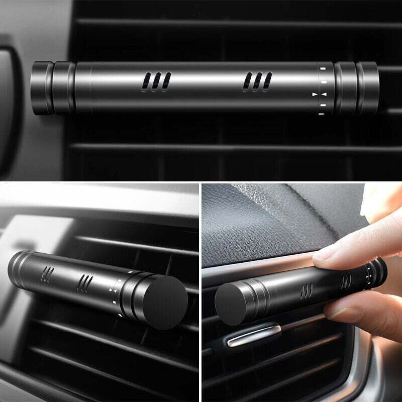 Auto-Lufterfrischer, 10 feste Aromastäbchen mit natürlichem Duft, Luftreiniger in verschiedenen Duftrichtungen für Autos und Fahrzeuge zur